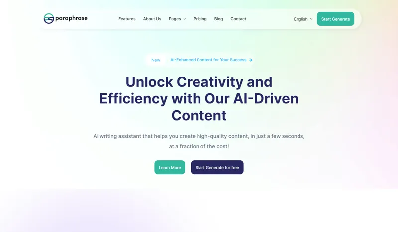 A2802Bootstrap响应式AI写作助手官网源码-柠檬源码网